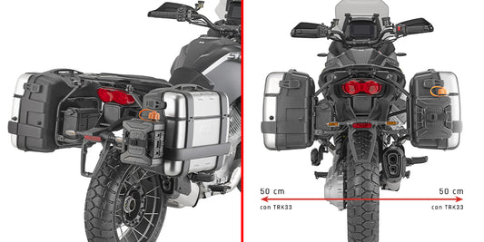 Portavaligie Moto Guzzi Stelvio 2024 by GIVI PLO8208MK 1000