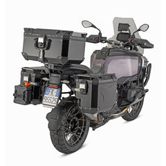 GIVI Valigia Laterale Destra 40LT CAM-SIDE OBKEVO CUTOUT Alluminio Nero