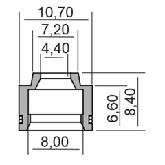 Paraoli valvola motore RMS Sym 4t  per SYM CITYCOM 300 2008 - 2009