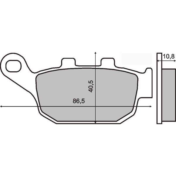 Pastiglie Freno RMS Organiche Honda Pantheon 125-150cc Posteriore per MOTO GUZZI QUOTA 1000 1992 - 1997