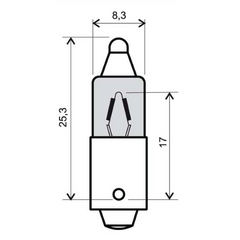 Lampadine RMS 12v 23w