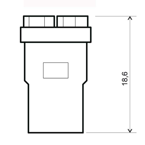 Coppia Led RMS T10 W2.1X9.5D - blu