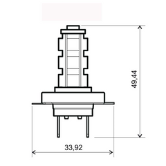 Lampadina RMS 12V H7