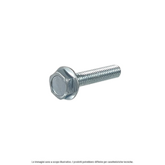 Vite zincata testa esagonale RMS con flangia M8x20
