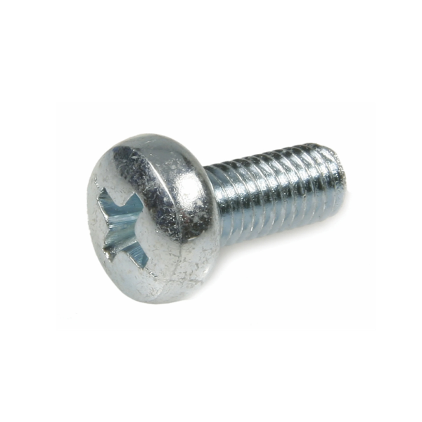 Vite statore M5x12 mm, vite con testa a croce, a testa cilindrica bombata Ø 10mm