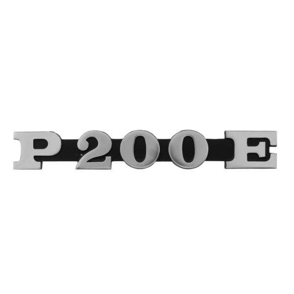 Targhetta cofano laterale RMS Classic Piaggio Vespa p200e 181328