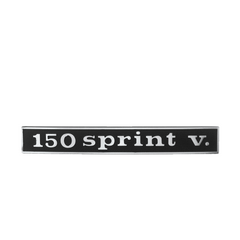 Targhetta posteriore RMS Classic Piaggio Vespa 150cc Sprint veloce 145342