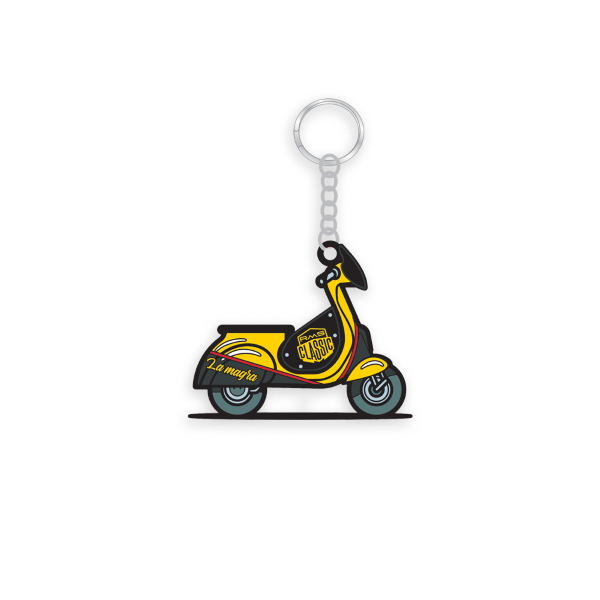 PORTACHIAVI IN GOMMA VESPA LA MAGRA