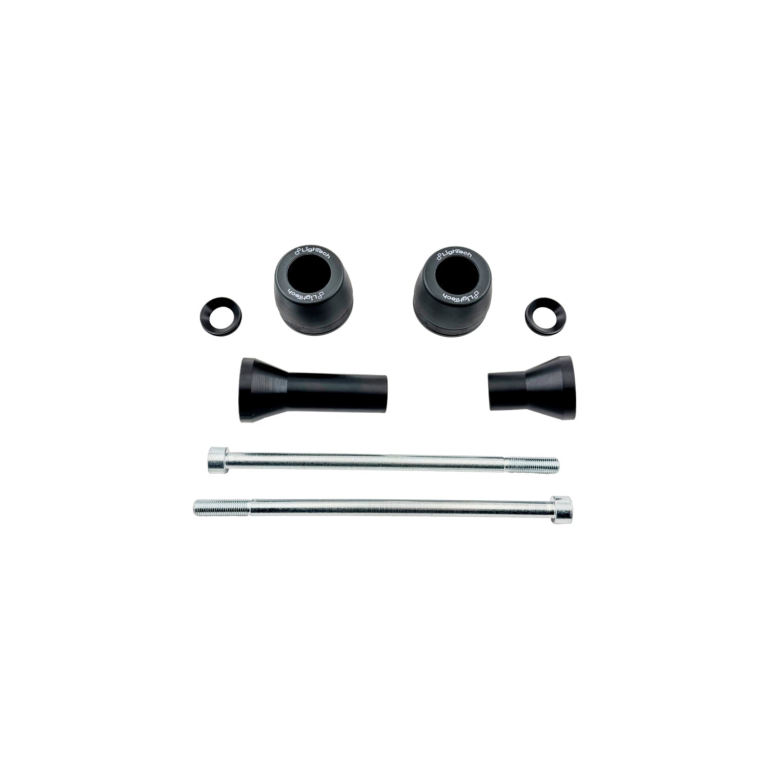 LIGHTECH Kit Protezioni Telaio Ammortizzate per Benelli Leoncino 500 2018