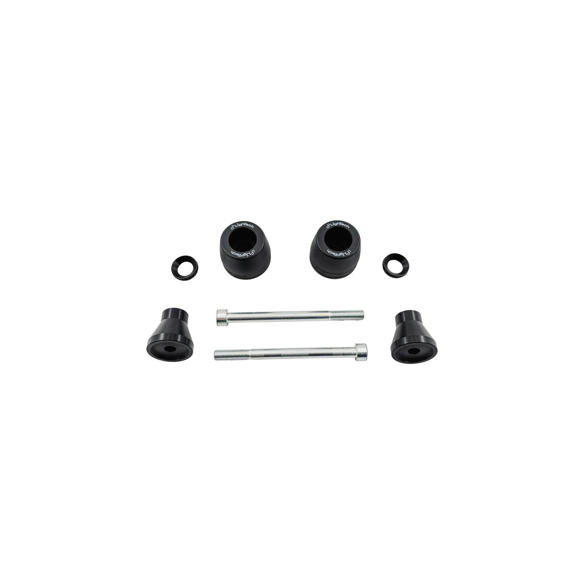 LIGHTECH Kit Protezioni Telaio Ammortizzate per Honda Hornet 600 2003