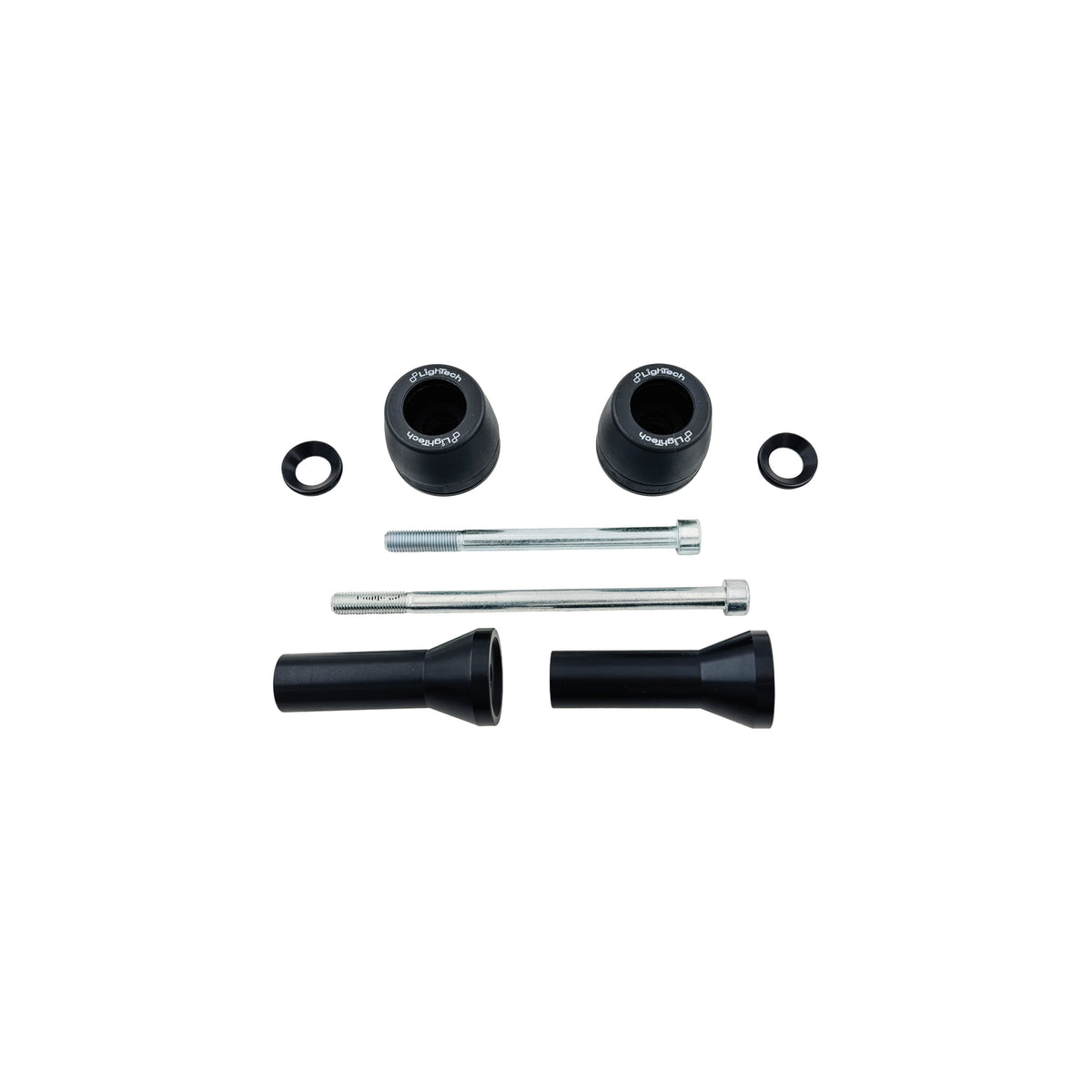 LIGHTECH Kit Protezioni Telaio Ammortizzate per Suzuki Gladius 650 2009