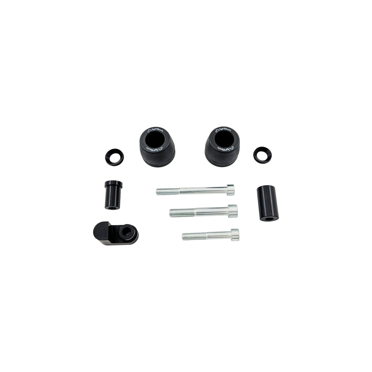 LIGHTECH Kit Protezioni Telaio Ammortizzate per Yamaha R6 2006