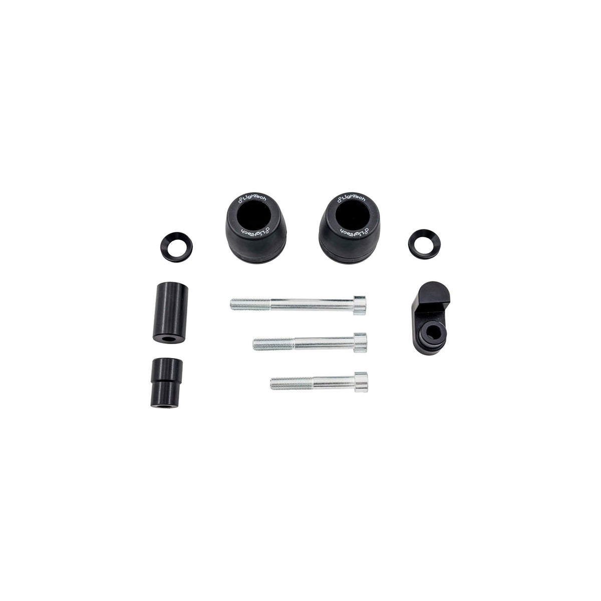 LIGHTECH Kit Protezioni Telaio Ammortizzate per Yamaha R6 2008