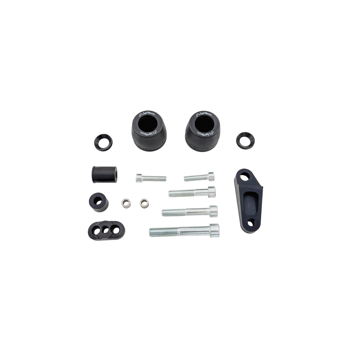 LIGHTECH Kit Protezioni Telaio Ammortizzate per Yamaha MT-03 2006