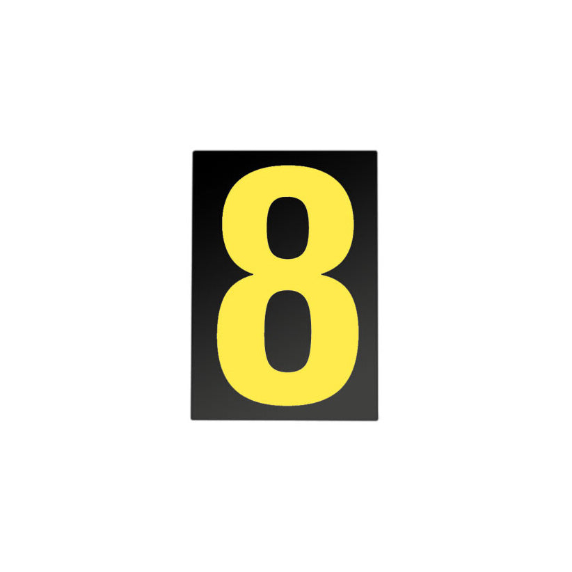 Tabella Portanumero In Pvc Mm.175x260 Sp.1mm