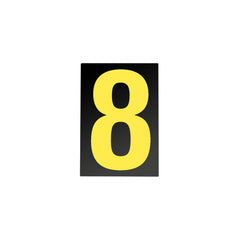 Tabella Portanumero In Pvc Mm.175x260 Sp.1mm