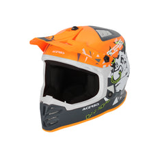 CASCO Cross / Enduro  Acerbis PROFILE JUNIOR Arancione/Grigio