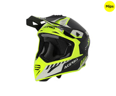 CASCO Cross / Enduro / Super Motard Acerbis X-TRACK MIPS 22-06 Giallo Fluo/Nero/Grigio