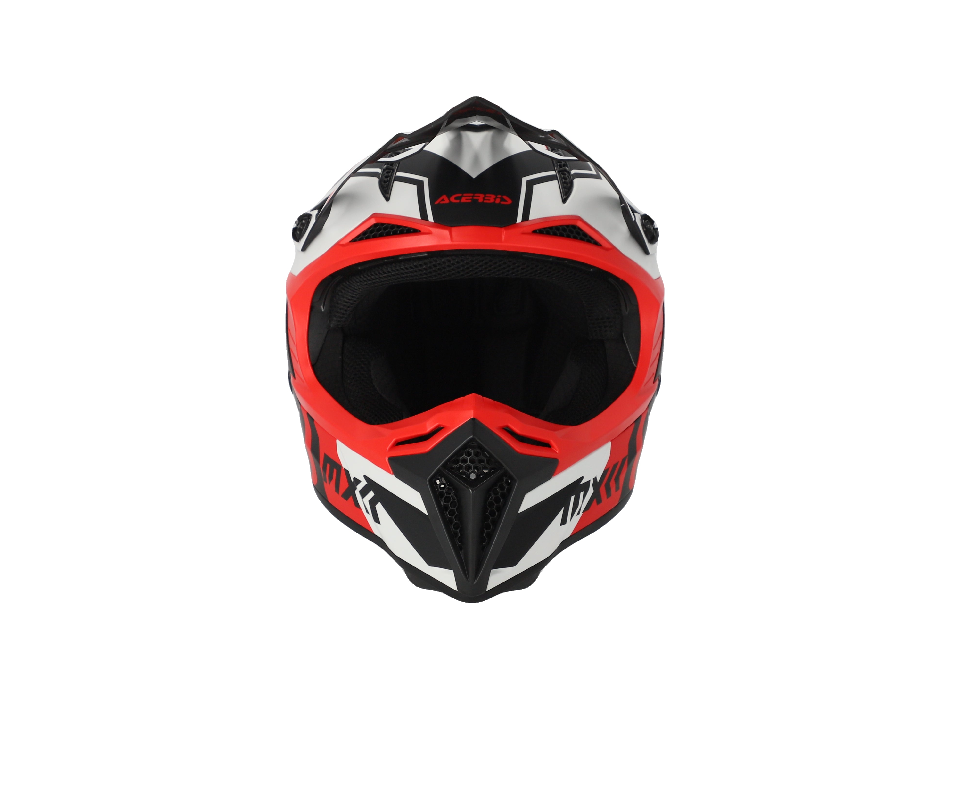 CASCO Cross / Enduro / Super Motard Acerbis PROFILE 5 Bianco/Rosso/Nero