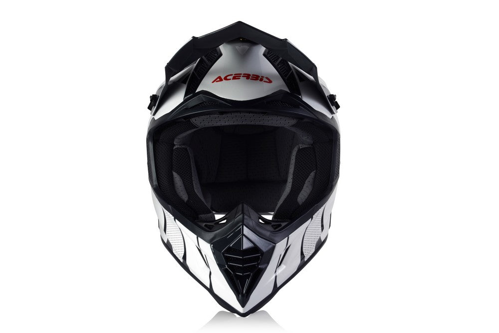 CASCO Cross / Enduro / Super Motard Acerbis X-TRACK VTR Blanco/Rojo 