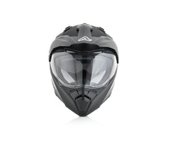 CASCO Touring / Carretera Enduro / Super Motard / ATV Acerbis FLIP FS-606 Negro/Gris/Amarillo Fluo 