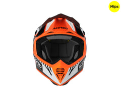 CASCO Cross / Enduro / Super Motard Acerbis X-TRACK MIPS 22-06 Nero/Arancio Fluo/Grigio