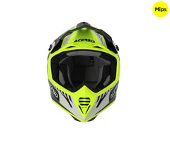 CASCO Cross / Enduro / Super Motard Acerbis X-TRACK MIPS 22-06 Giallo Fluo/Nero/Grigio