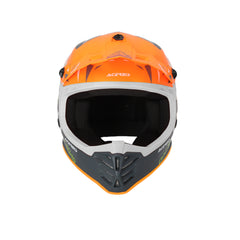 CASCO Cross / Enduro  Acerbis PROFILE JUNIOR Arancione/Grigio