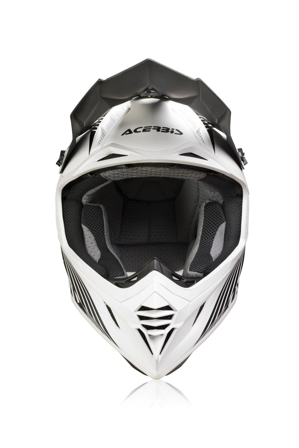 CASCO Cross / Enduro / Super Motard Acerbis X-TRACK VTR Nero/Bianco