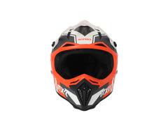 CASCO Cross / Enduro / Super Motard Acerbis PROFILE 5 Bianco/Arancione/Grigio