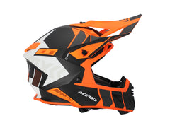 CASCO Cross / Enduro / Super Motard Acerbis X-TRACK 22-06 Naranja Fluo/Negro/Gris 