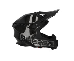 CASCO Cross / Enduro / Super Motard Acerbis STEEL CARBON 22-06 Nero/logo Grigio