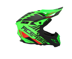 HELMET Cross / Enduro / Super Motard Acerbis X-TRACK 22-06 Fluo Green/Black/Red 