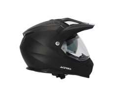 HELMET Touring / Road Enduro / Super Motard / ATV Acerbis FLIP FS-606 22-06 Black/White Logo 