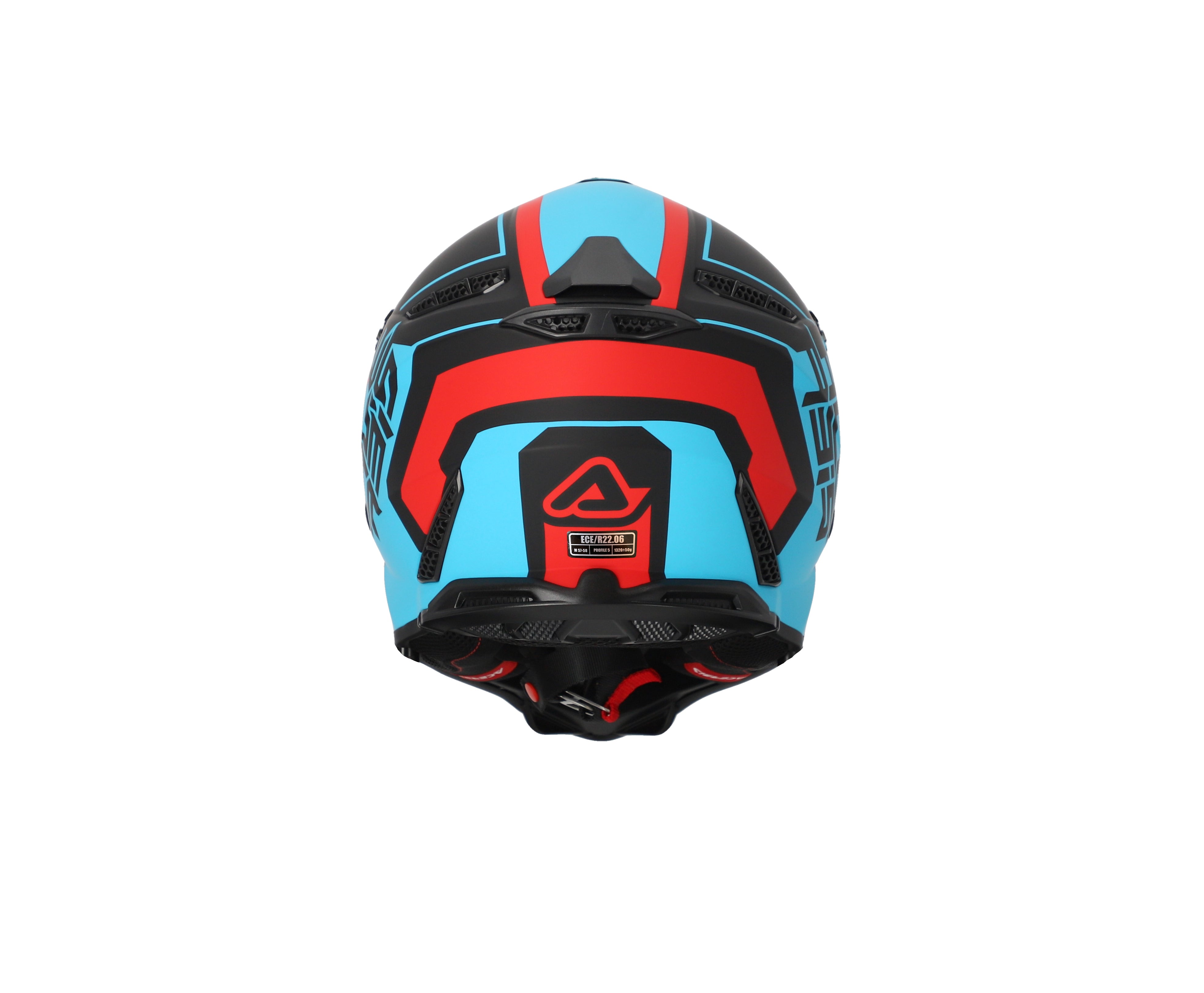 HELMET Cross / Enduro / Super Motard Acerbis PROFILE 5 Red/Blue/Black 