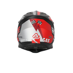 HELMET Cross / Enduro Acerbis PROFILE JUNIOR Black/Red/Grey 