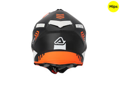 CASCO Cross / Enduro / Super Motard Acerbis X-TRACK MIPS 22-06 Nero/Arancio Fluo/Grigio