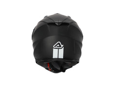 HELMET Touring / Road Enduro / Super Motard / ATV Acerbis FLIP FS-606 22-06 Black/White Logo 