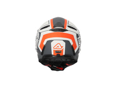 CASCO Cross / Enduro / Super Motard Acerbis PROFILE 5 Bianco/Arancione/Grigio