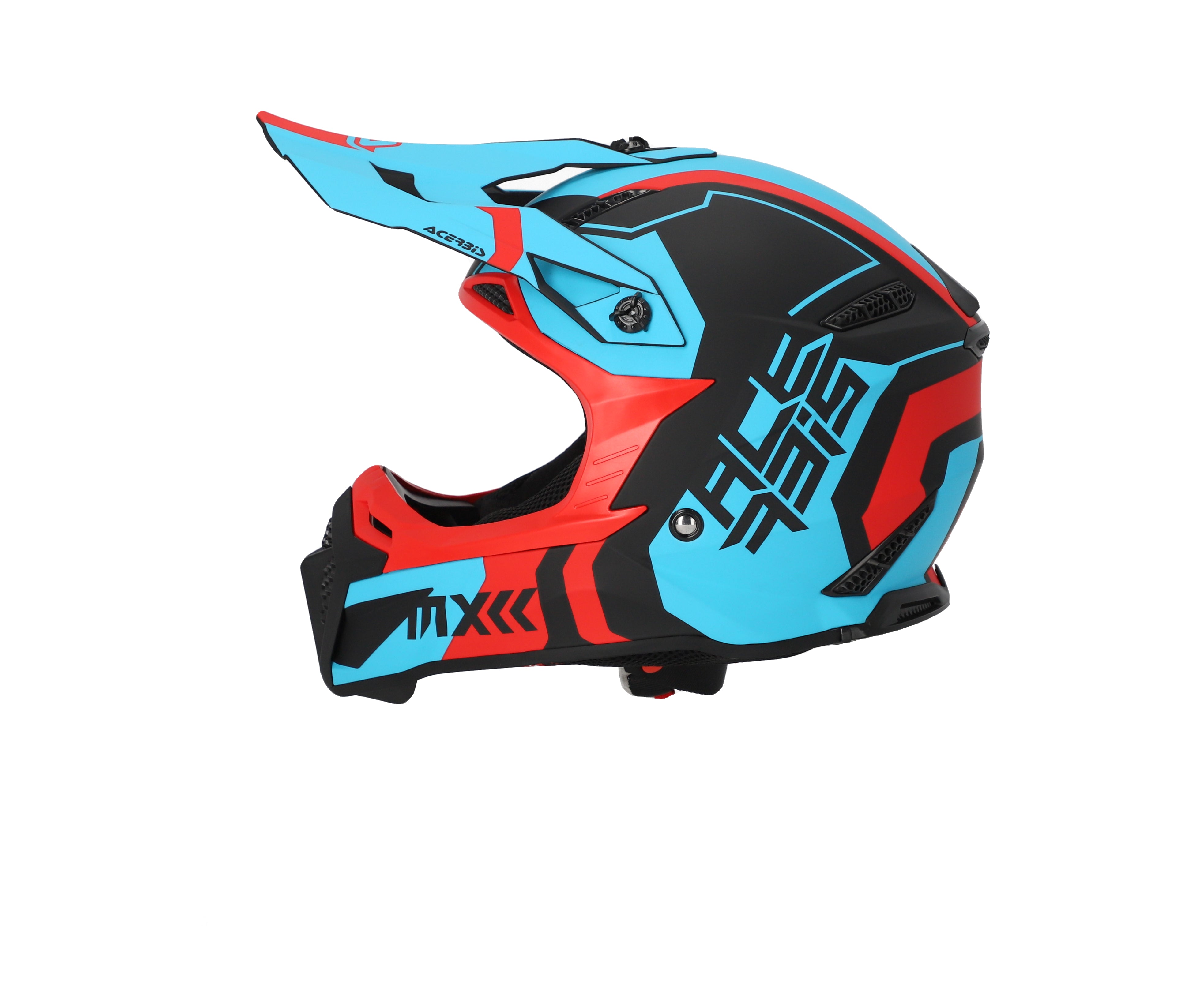 HELMET Cross / Enduro / Super Motard Acerbis PROFILE 5 Red/Blue/Black 