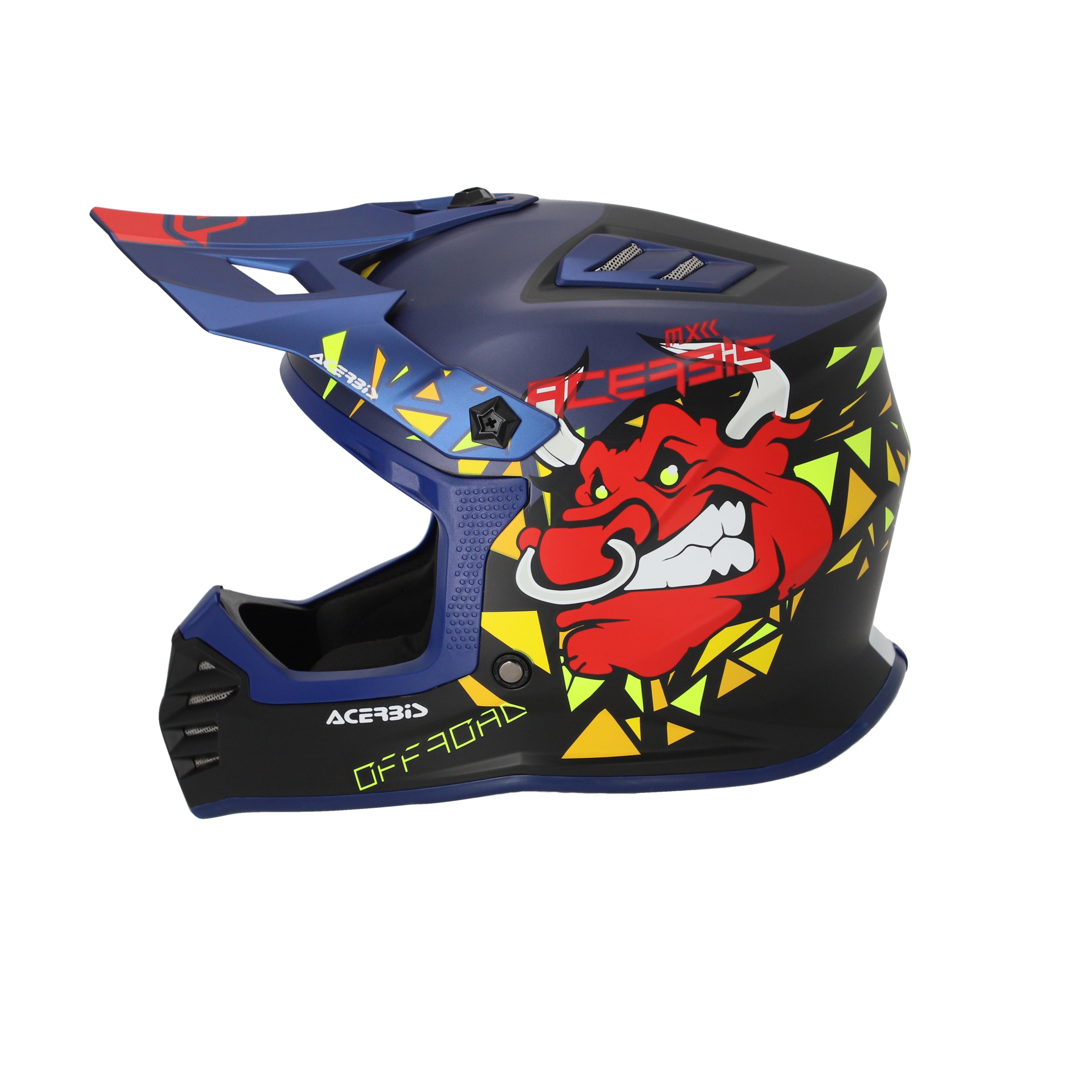 CASCO Cross / Enduro  Acerbis PROFILE JUNIOR Blu/Nero