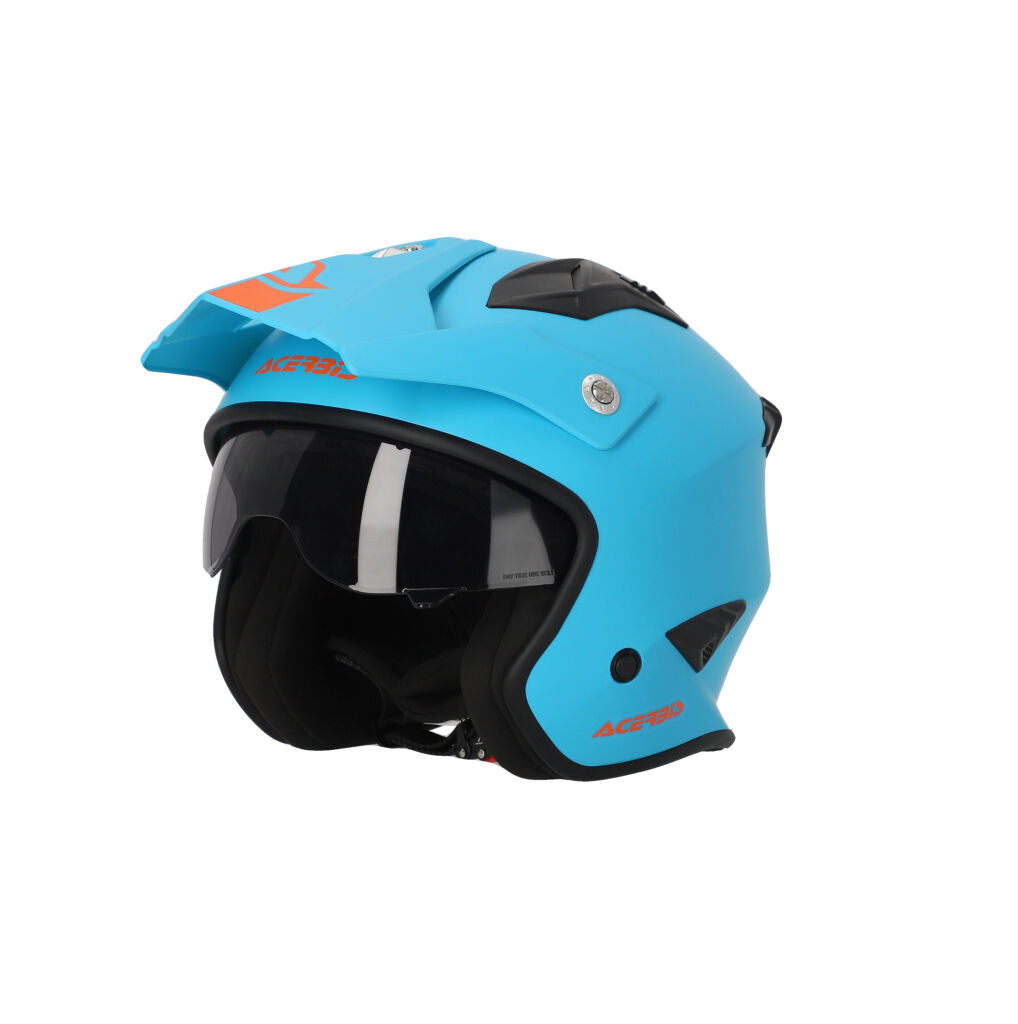 CASCO JET Acerbis ARIA Azzurro