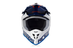 CASCO Cross / Enduro / Super Motard Acerbis LINEAR Blu/Bianco