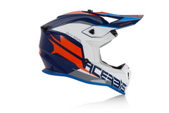 CASCO Cross / Enduro / Super Motard Acerbis LINEAR Blu/Bianco