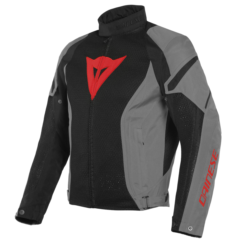 DAINESE AIR CRONO 2 TEX JACKET サイズ50 DAINESE AIR Crono 2 Black and Gray Tex Jacket summer motorcycle