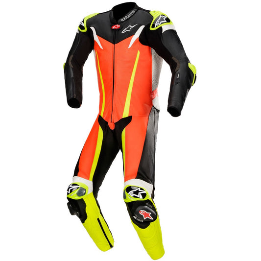 Alpinestars Tuta GP Tech V3 Tech-Air - Rosso Fluo/Nero/Giallo Fluo 1100