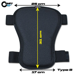 COMFY GEL - Comfort System cushion - Type B to make the motorcycle seat more comfortable