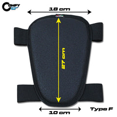 COMFY GEL - Comfort System cushion - Type F to make the motorcycle seat more comfortable 