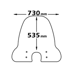 ISOTTA E342N Parabrezza Piaggio Liberty 4T 2004-2018