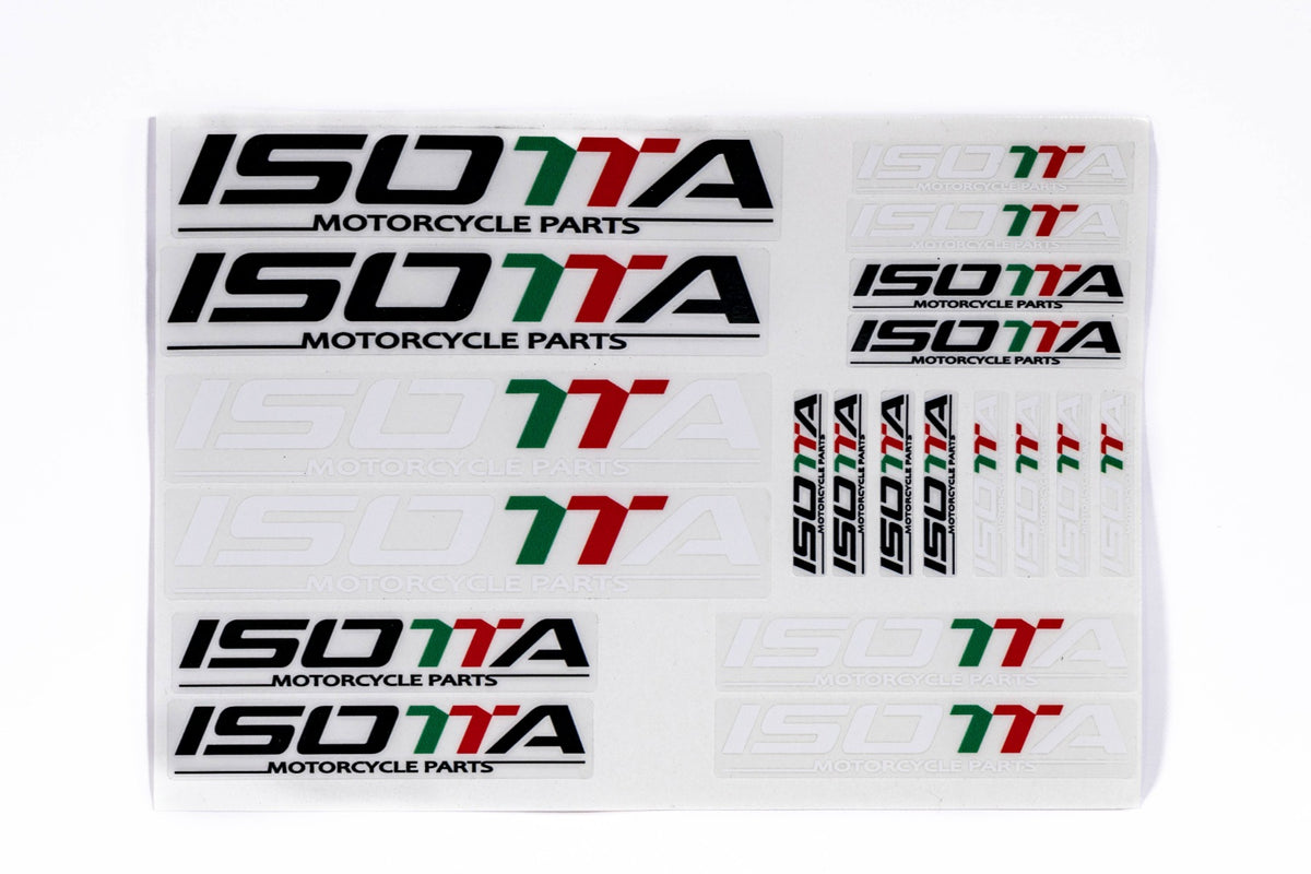 ISOTTA Kit di adesivi con loghi "Isotta"
